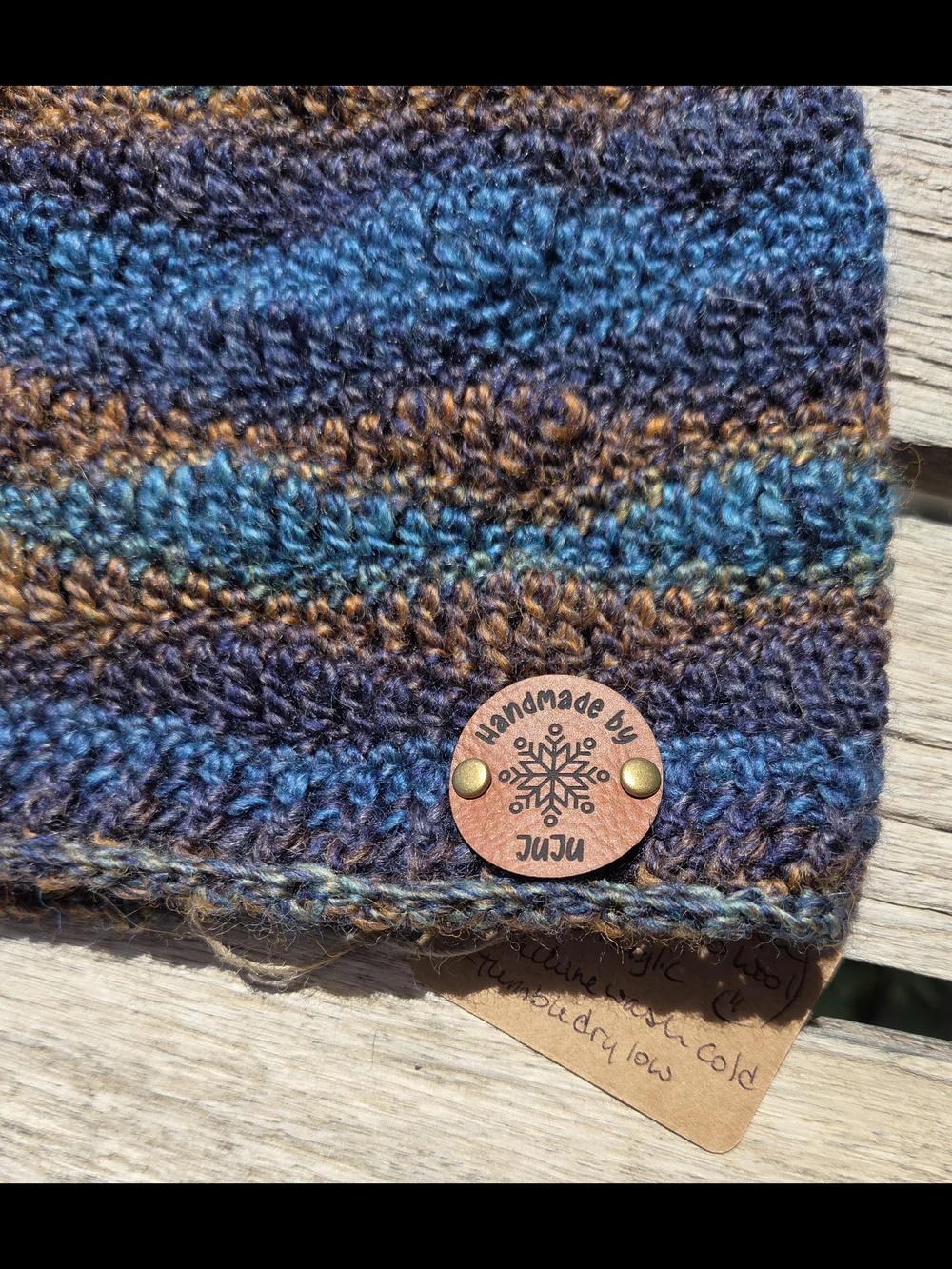 Artisan Handmade Crochet Lightweight Merino Wool Blend 